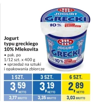 Jogurt typu greckiego Mlekovita