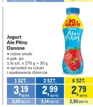 Jogurt pitny Danone