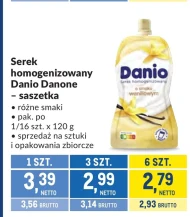 Serek homogenizowany Danio