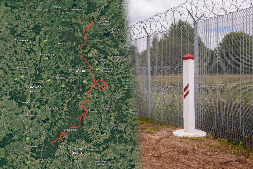 Litwa zamyka przejścia graniczne z Białorusią Litwa zamyka przejścia graniczne z Białorusią