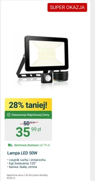 Lampa LED