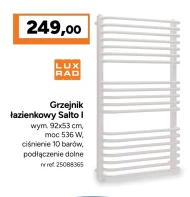 Grzejnik łazienkowy Lux Rad