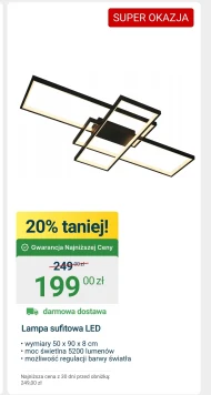Lampa LED