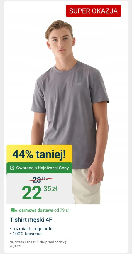 T-shirt 4F