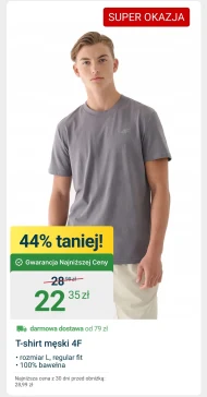T-shirt 4F