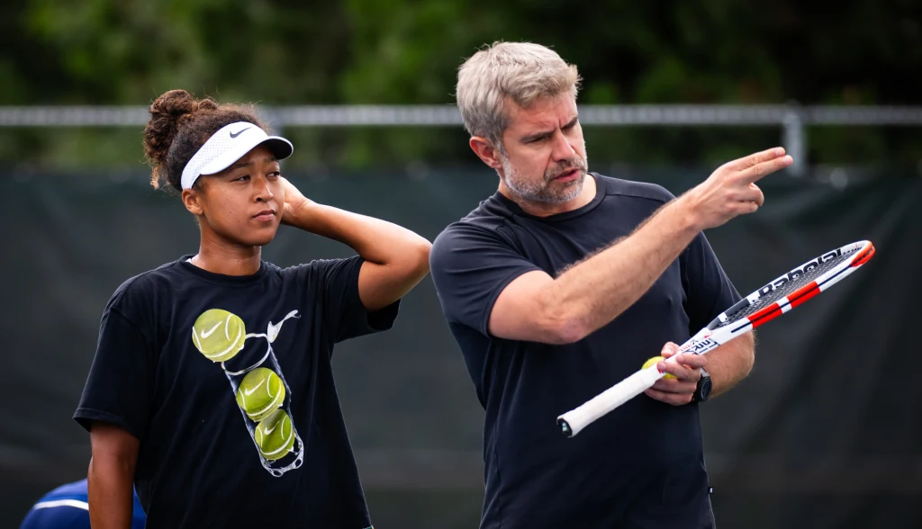 Naomi Osaka i Tomasz Wiktorowski Naomi Osaka i Tomasz Wiktorowski