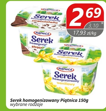 Serek homogenizowany Piątnica
