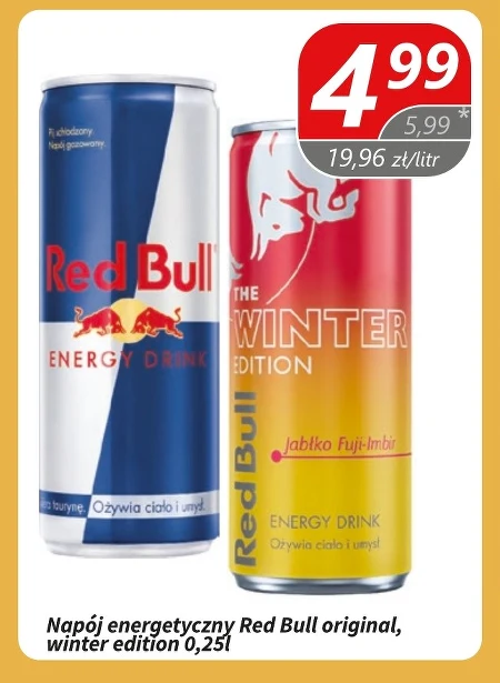 Napój energetyczny Red Bull
