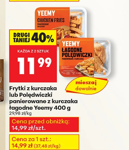 Polędwiczki z kurczaka Yeemy