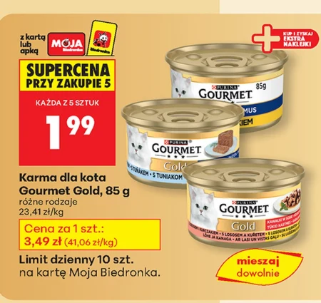 Karma dla kota Gourmet Gold