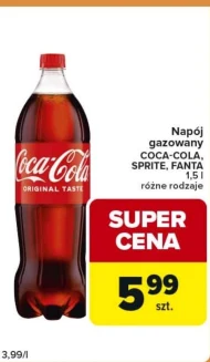 Napój gazowany Coca-Cola