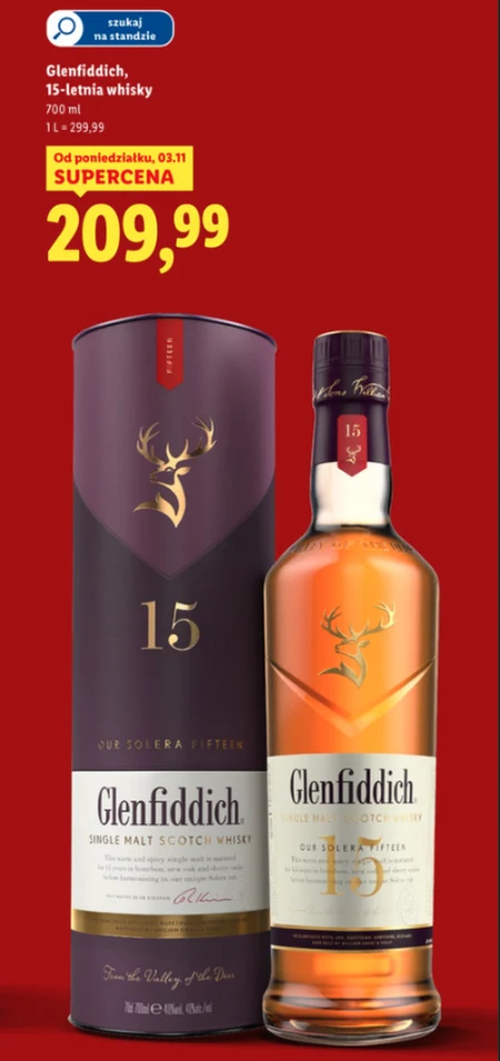 Whisky Glenfiddich