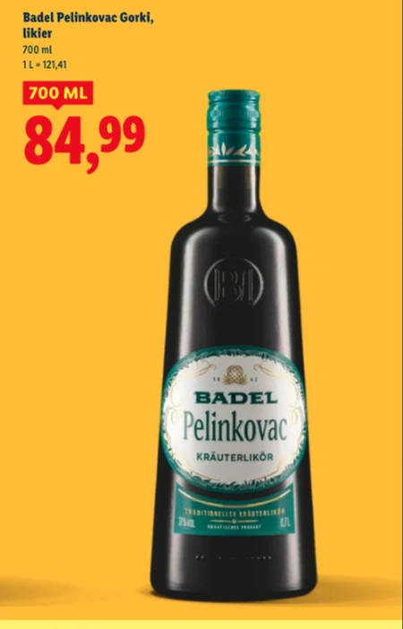 Likier Badel Pelinkovac
