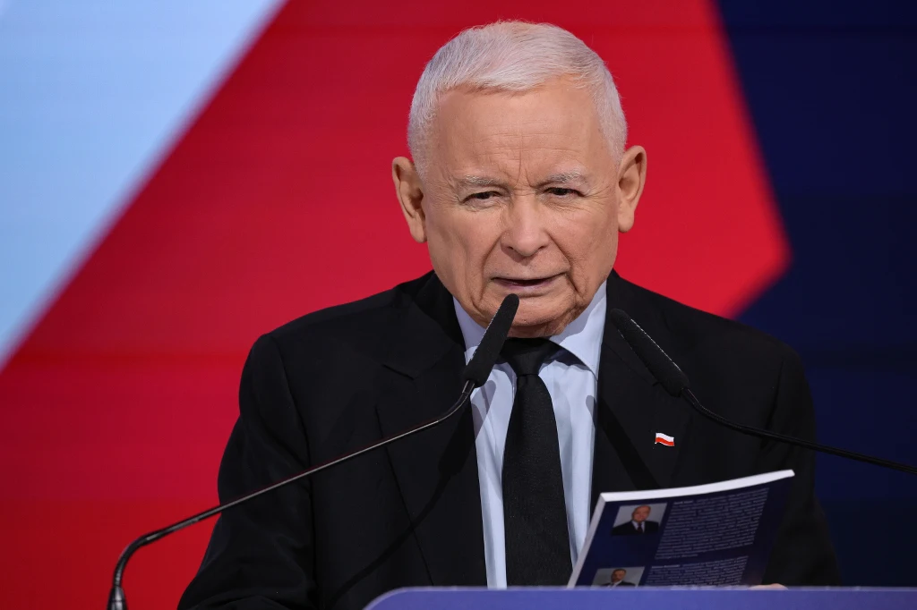 Prezes PiS Jarosław Kaczyński