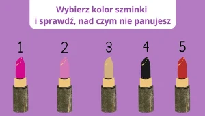 Co wymyka się twojej kontroli? Wybór szminki wyjawi całą prawdę
