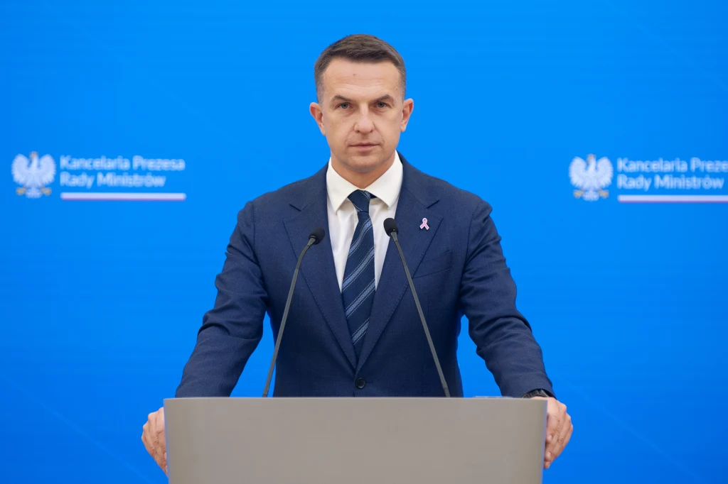 Rzecznik rządu Adam Szłapka 