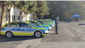 Policja kupiła 260 nowych radiowozów. W weekend wyjadą na ulice