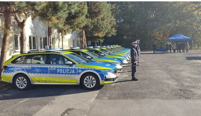 Policja kupiła 260 nowych radiowozów. W weekend wyjadą na ulice