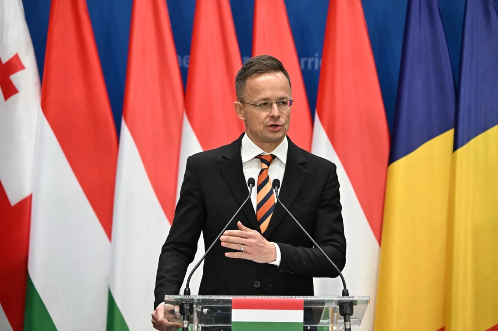 Minister spraw zagranicznych Węgier Peter Szijjarto
