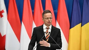 Minister spraw zagranicznych Węgier Peter Szijjarto