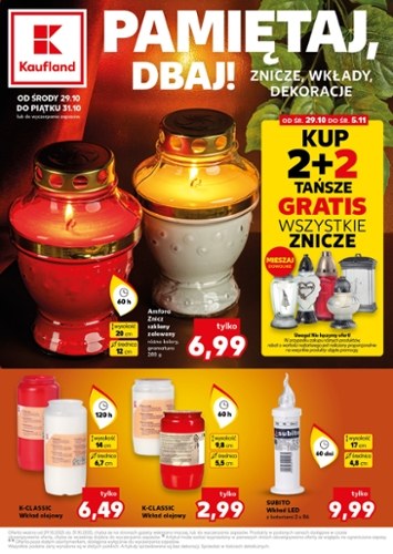 Gazetka promocyjna Kaufland, ważna od 29.10.2025 do 31.10.2025.