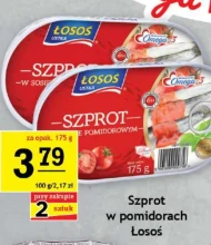 Szprot w pomidorach Łosoś Ustka