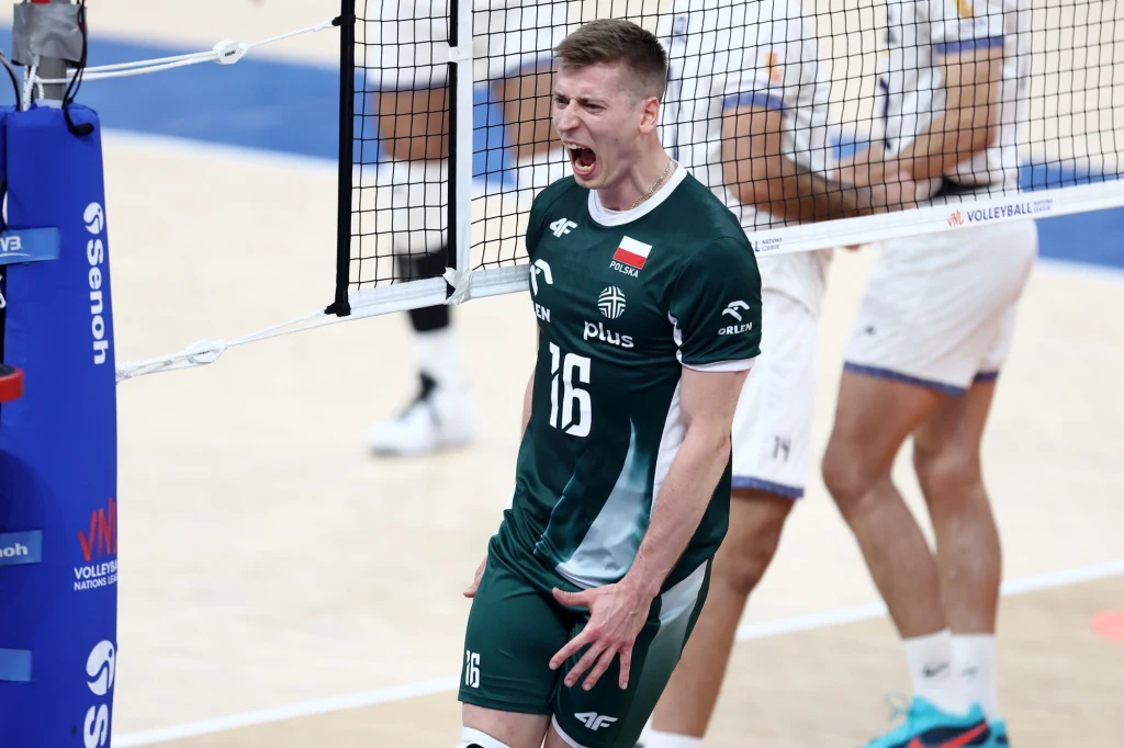 Kamil Semeniuk w barwach reprezentacji Polski Kamil Semeniuk w barwach reprezentacji Polski