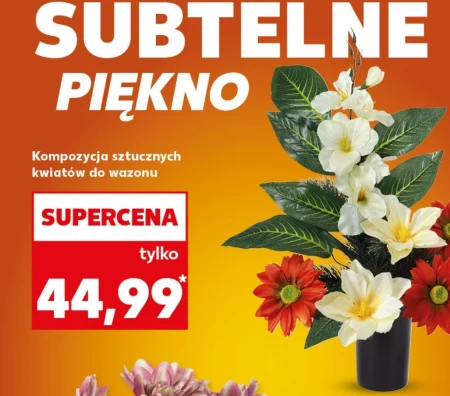 Sztuczna kompozycja kwiatów