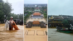 Wietnam walczy z powodzią w centrum kraju. Tysiące ewakuowanych