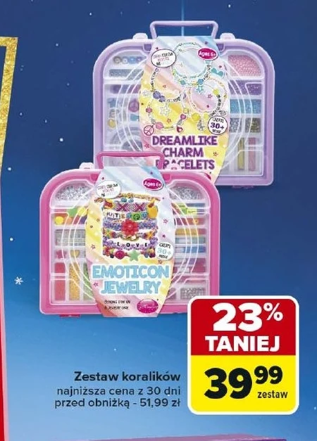 Zestaw koralików Charm