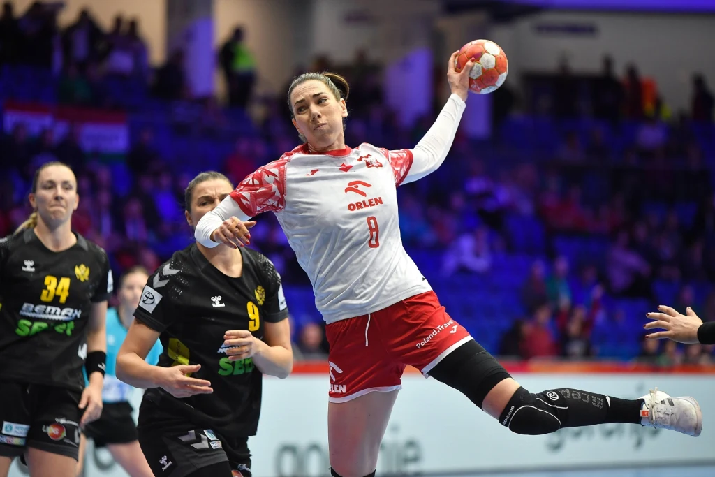 Monika Kobylińska - kapitan reprezentacji Polski w piłce ręcznej kobiet