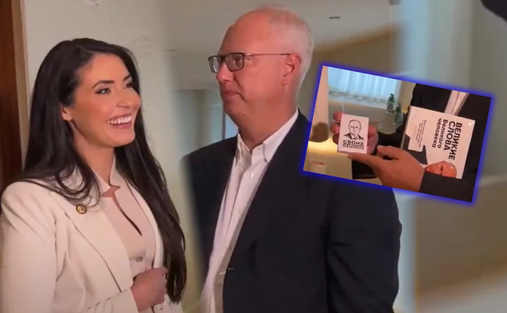 Ulubienica rosyjskich mediów obdarowana przez wysłannika Putina Ulubienica rosyjskich mediów obdarowana przez wysłannika Putina