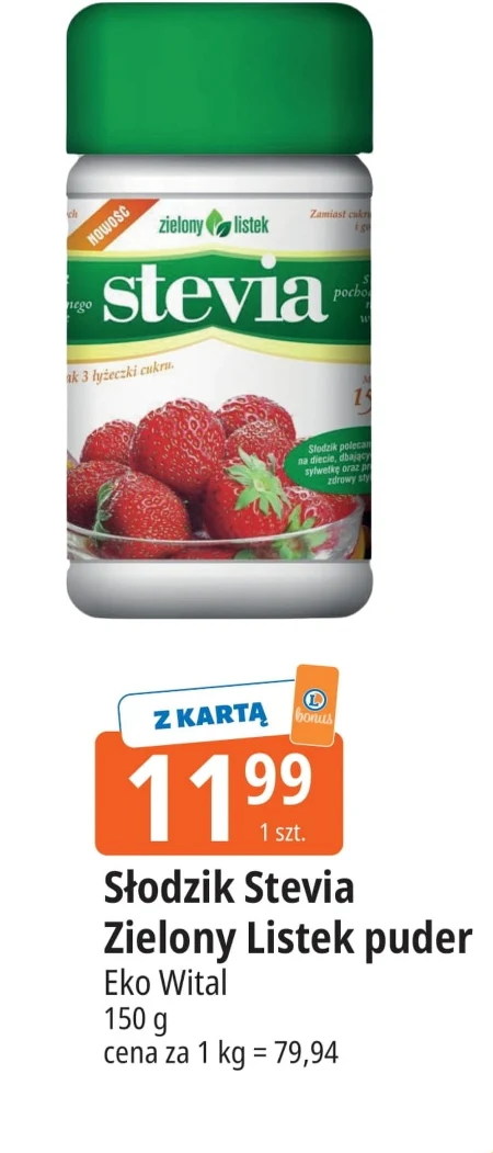 Słodzik Zielony Listek