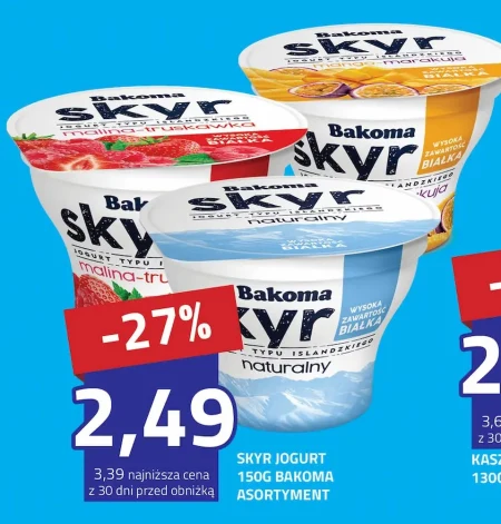 Jogurt naturalny Bakoma