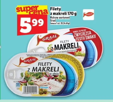 Filet z makreli Graal