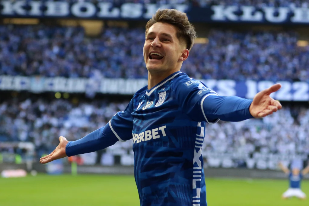 Leo Bengtsson wykorzystał świetne podanie Jagiełły. Radość Lecha nie trwała długo Leo Bengtsson wykorzystał świetne podanie Jagiełły. Radość Lecha nie trwała długo