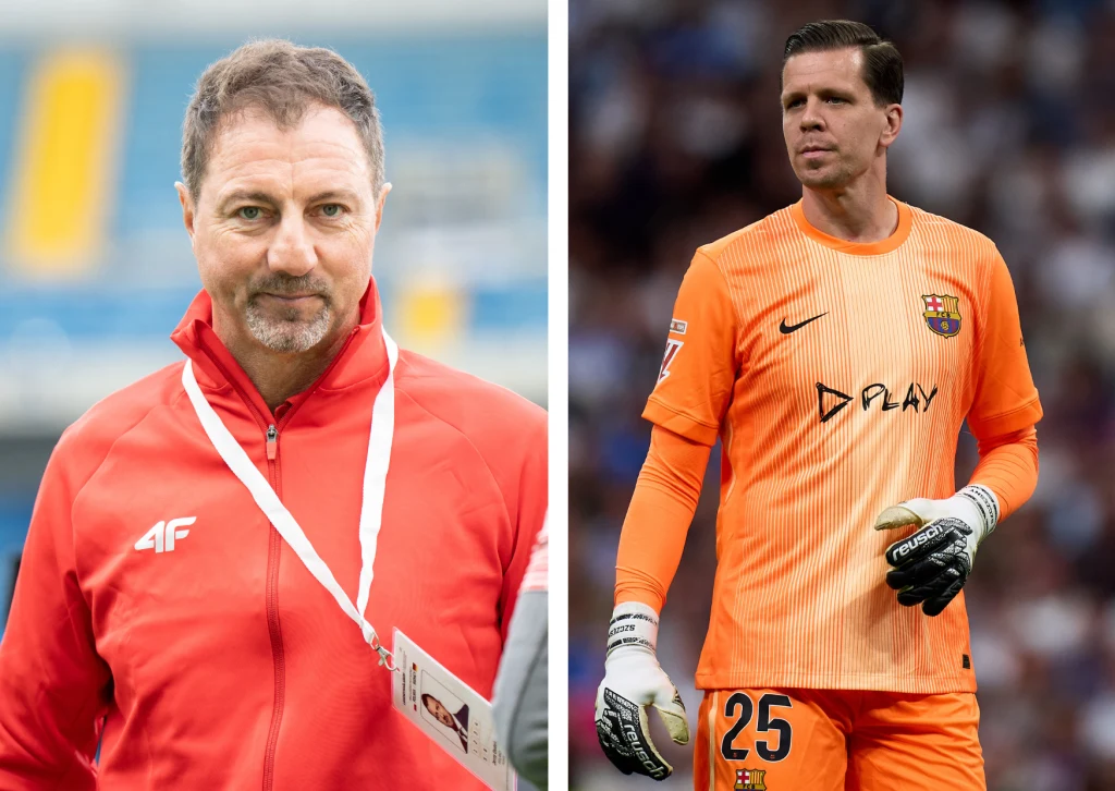 Jerzy Dudek i Wojciech Szczęsny Jerzy Dudek i Wojciech Szczęsny