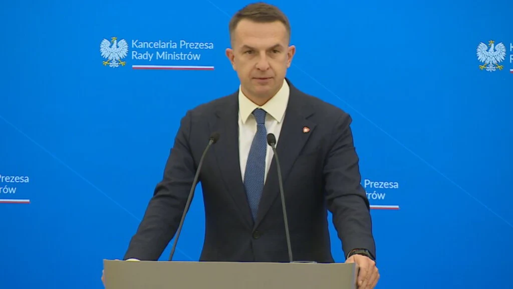 Rzecznik rządu Adam Szłapka