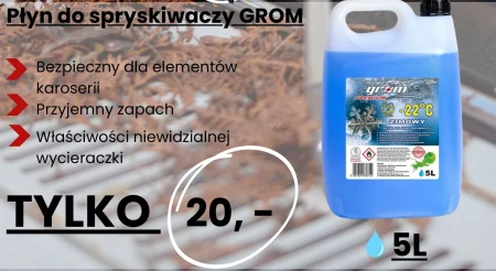 Płyn do spryskiwaczy Grom