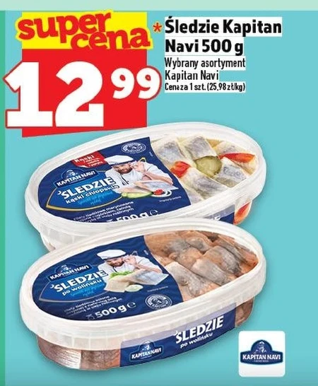 Śledzie Kapitan Navi