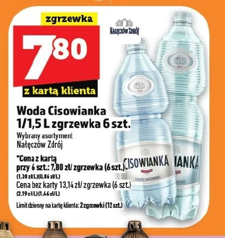 Woda Cisowianka