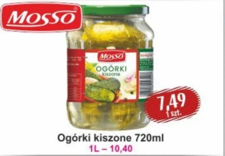 Ogórki kiszone Mosso