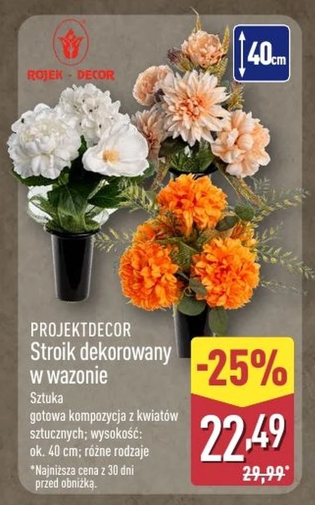 Stroik nagrobny Projektdecor