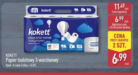Papier toaletowy Kokett