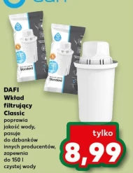 Wkład filtrujący Dafi