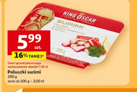 Paluszki surimi King Oscar