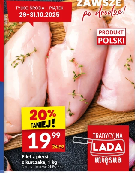 Filet z piersi kurczaka Polski