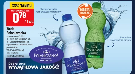 Woda mineralna Polaniczanka