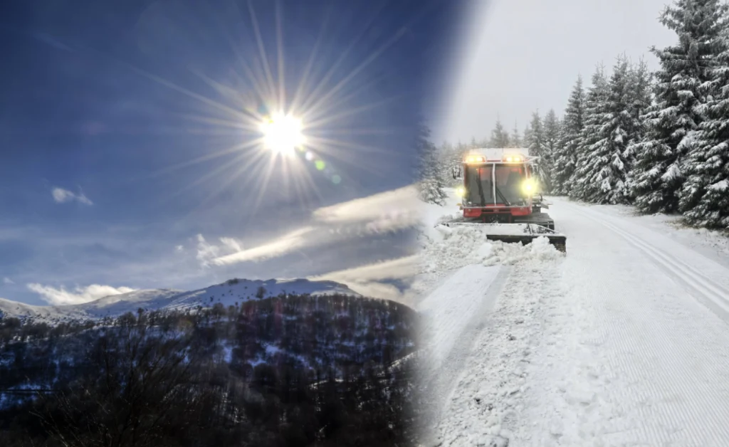 Pierwsze takie opady śniegu w Czechach od 16 lat. Spadło prawie pół metra