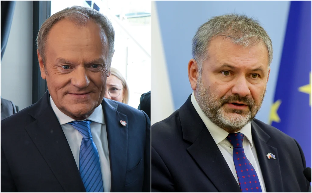 Donald Tusk i Waldemar Żurek Donald Tusk i Waldemar Żurek